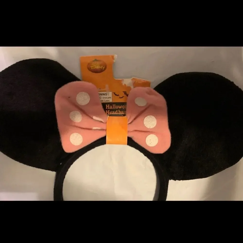 Disney Halloween Minnie Mouse Ears headband-costume-
